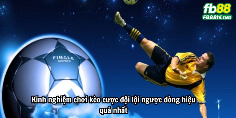 Kinh nghiệm chơi kèo cược đội lội ngược dòng hiệu quả nhất